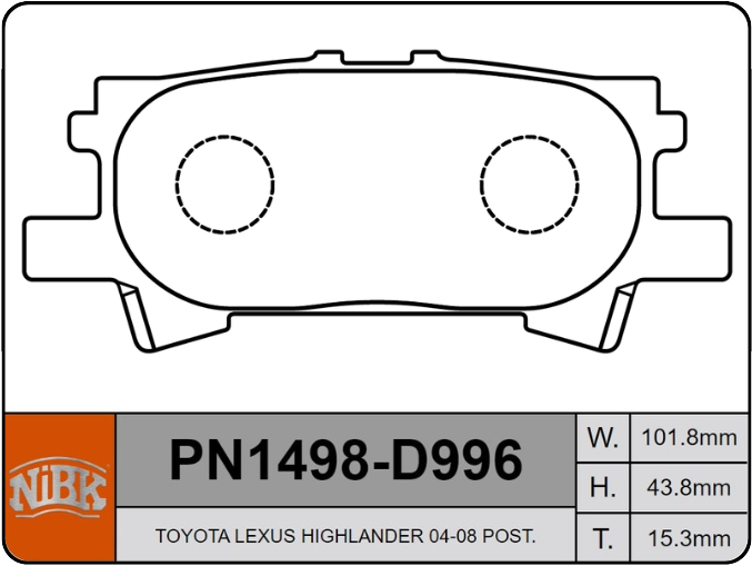 Producto NiBK PN1498