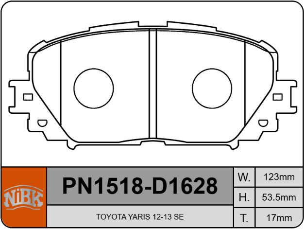 Producto NiBK PN1518
