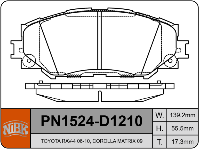 Producto NiBK PN1524