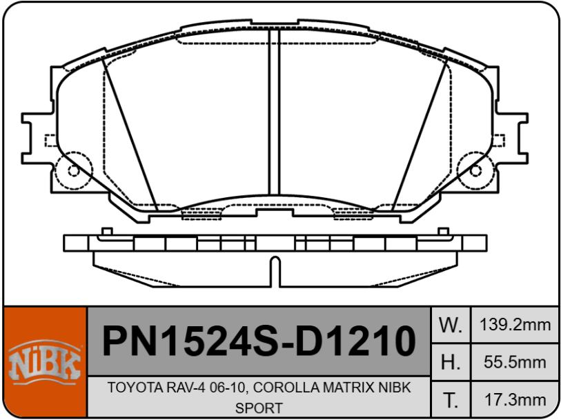 Producto NiBK PN1524S