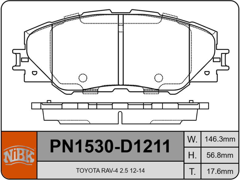 Producto NiBK PN1530