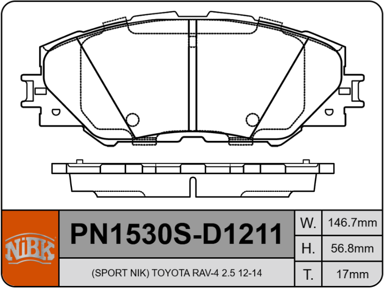 Producto NiBK PN1530S