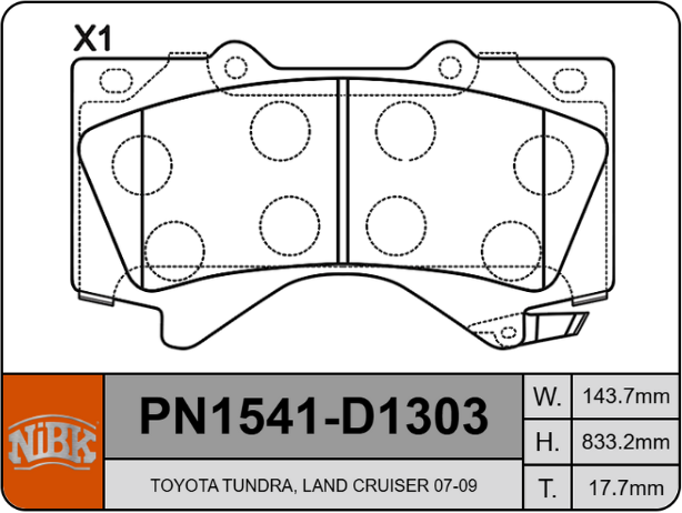 Producto NiBK PN1541