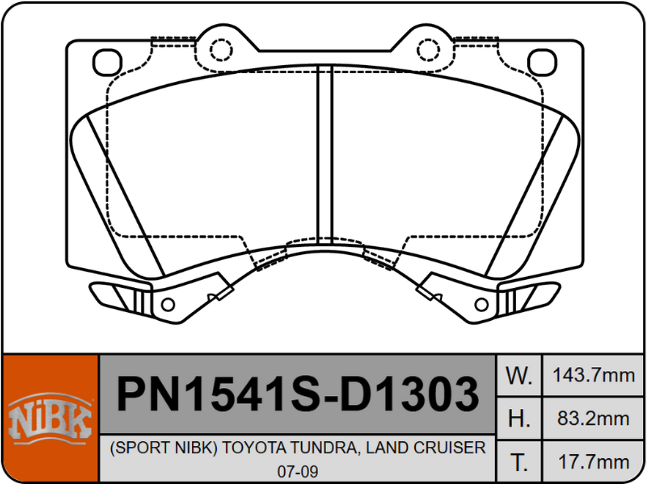 Producto NiBK PN1541S