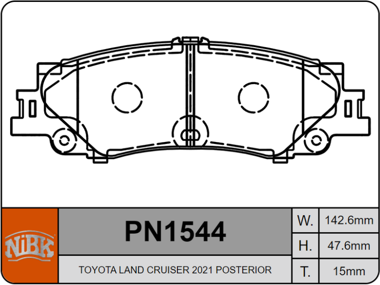 Producto NiBK PN1544