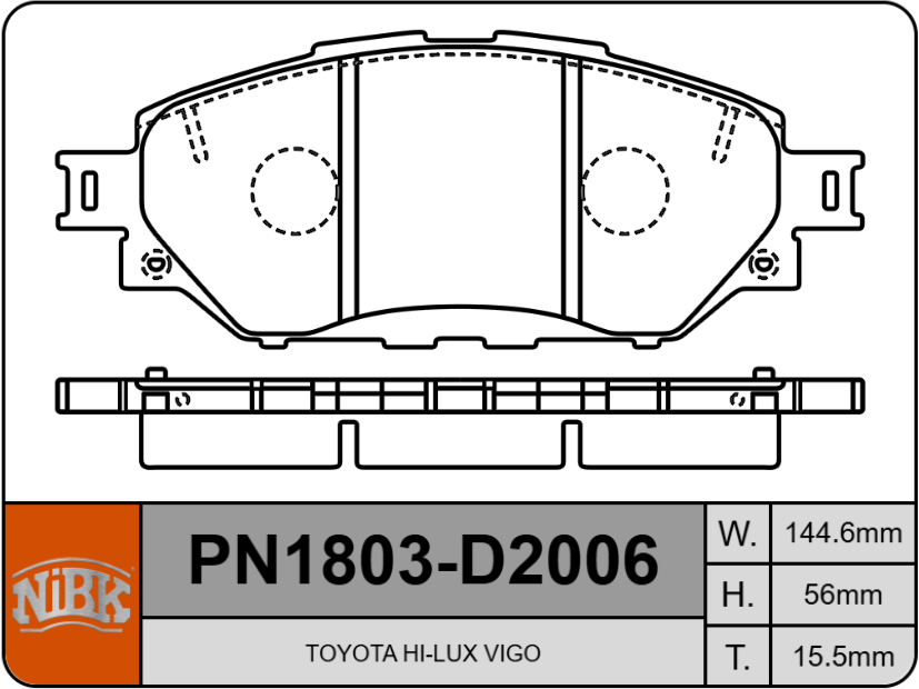 Producto NiBK PN1803