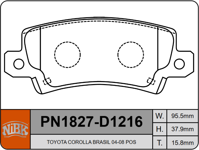 Producto NiBK PN1827