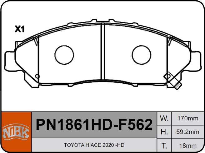 Producto NiBK PN1861HD