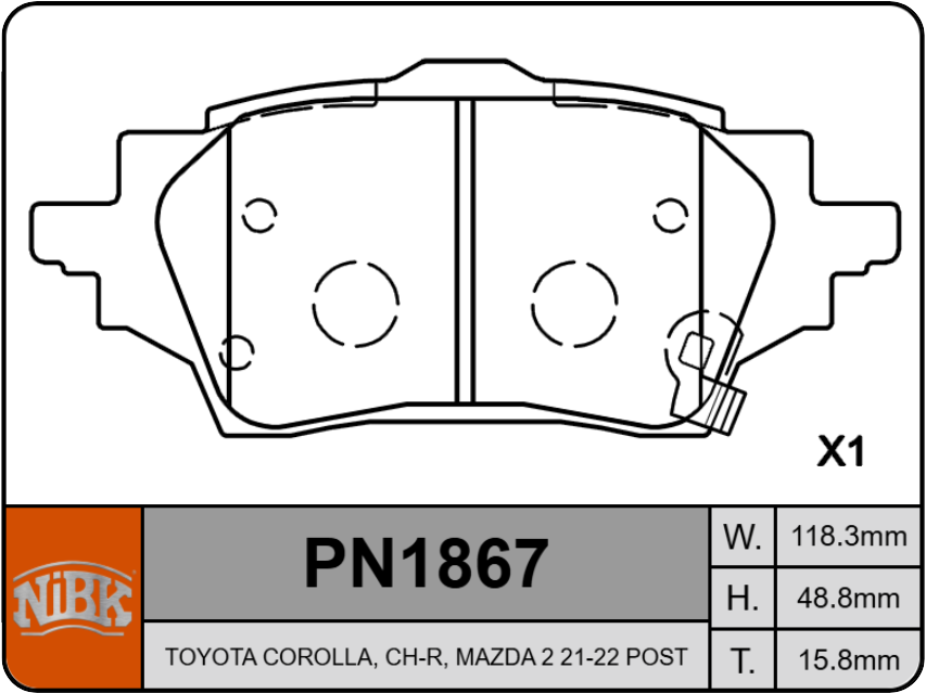 Producto NiBK PN1867
