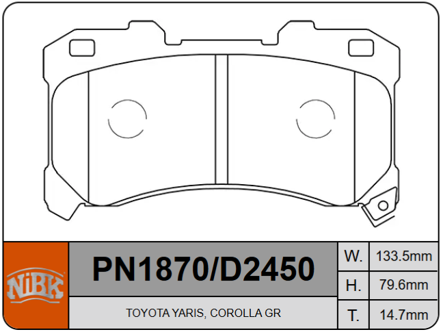 Producto NiBK PN1870