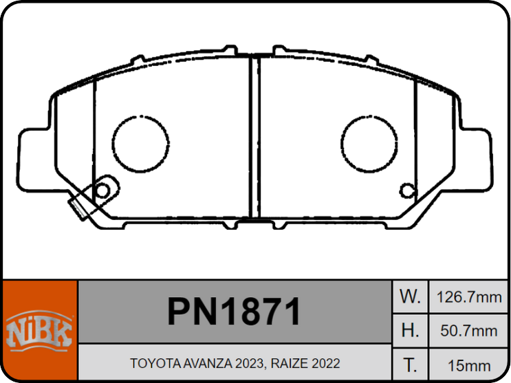 Producto NiBK PN1871