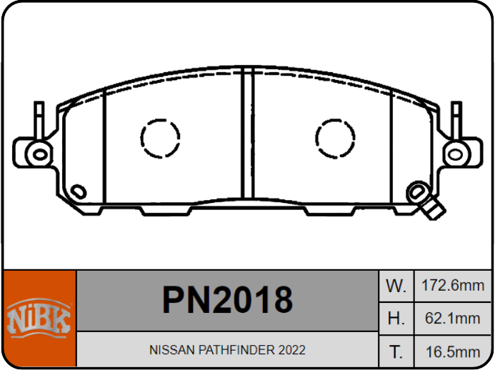 Producto NiBK PN2018