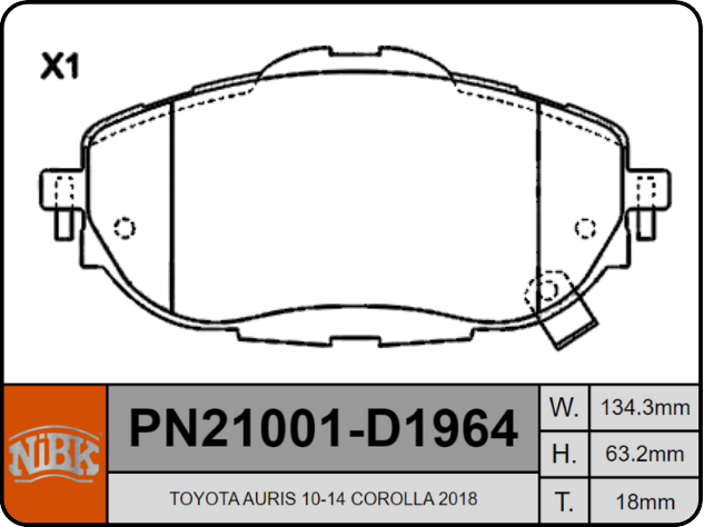 Producto NiBK PN21001