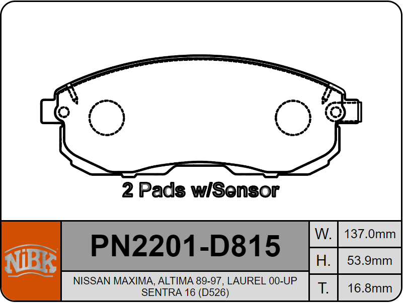 Producto NiBK PN2201