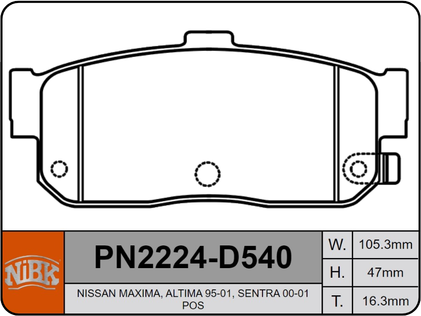 Producto NiBK PN2224