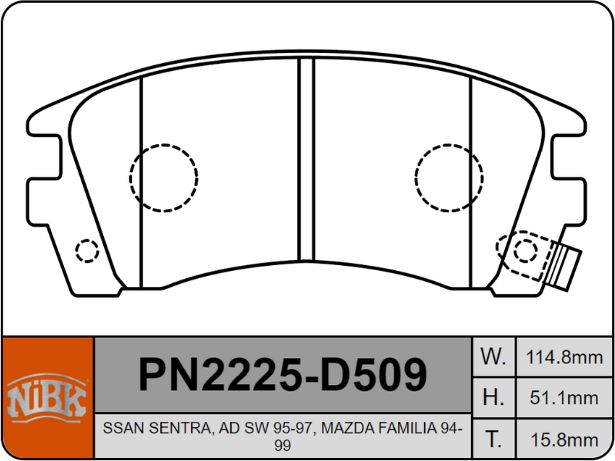 Producto NiBK PN2225