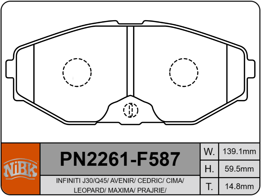 Producto NiBK PN2261