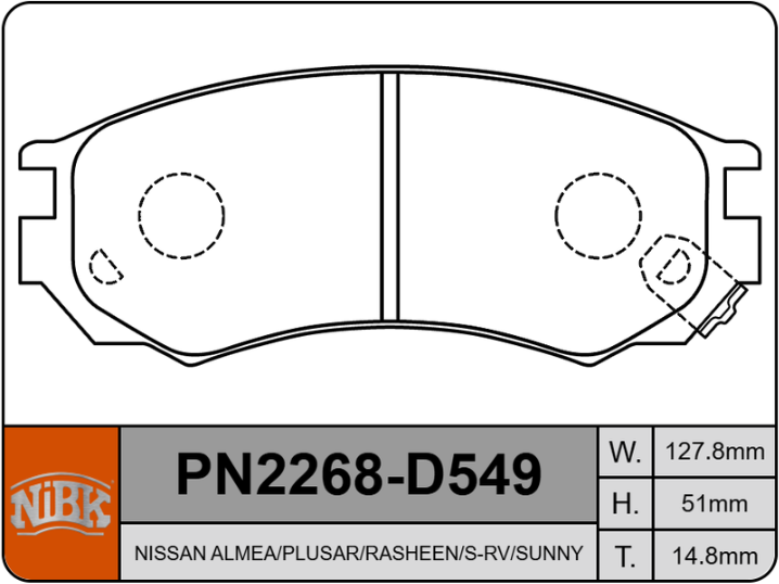 Producto NiBK PN2268