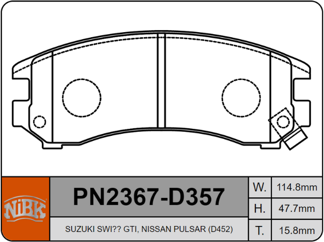 Producto NiBK PN2367