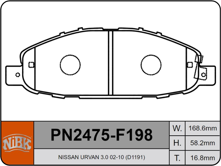 Producto NiBK PN2475
