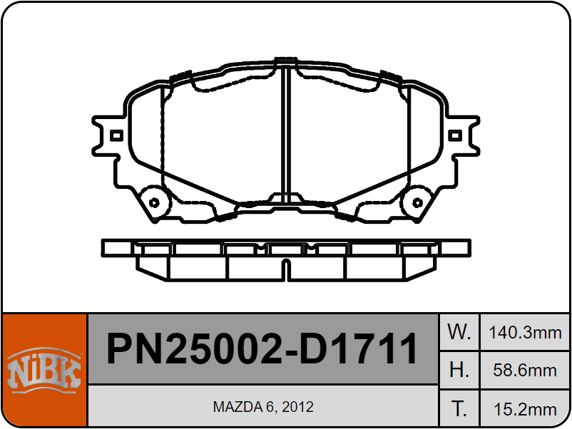 Producto NiBK PN25002