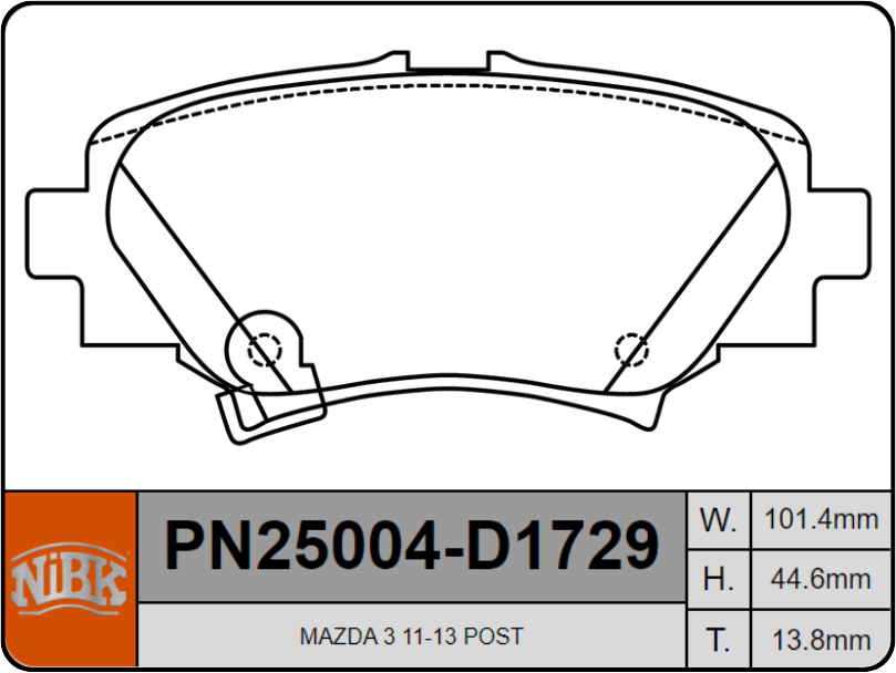 Producto NiBK PN25004