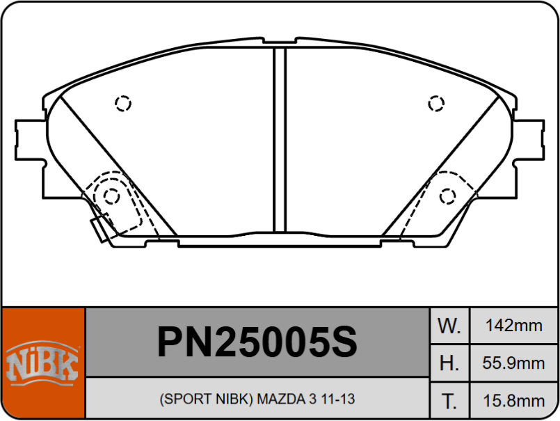 Producto NiBK PN25005S