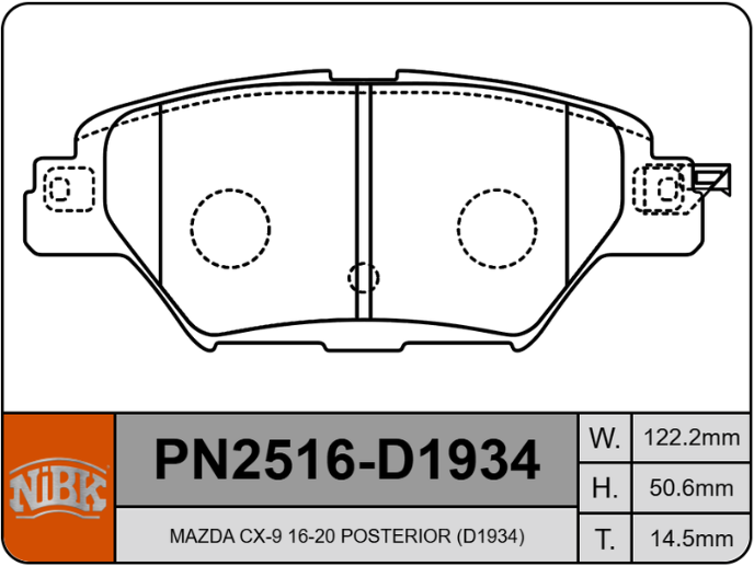 Producto NiBK PN2516