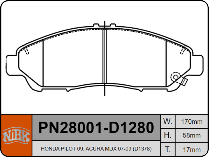 Producto NiBK PN28001