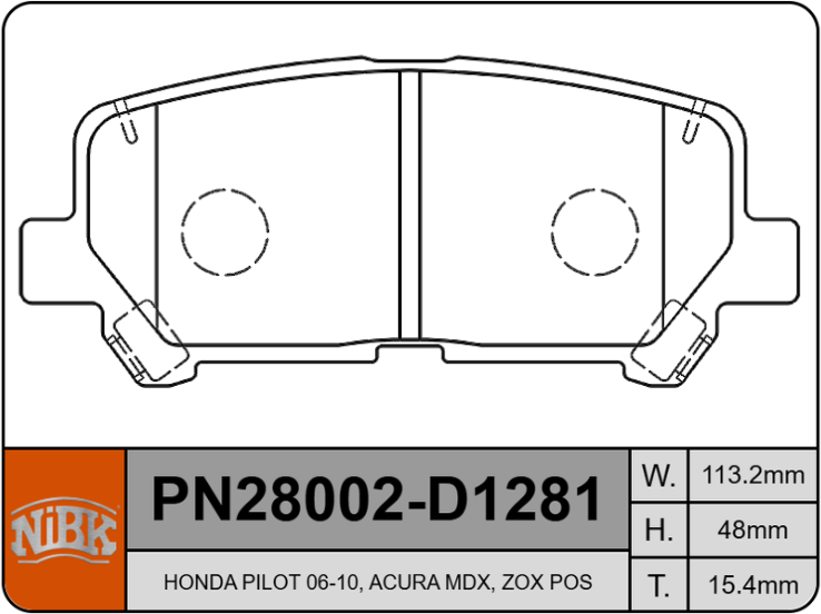 Producto NiBK PN28002