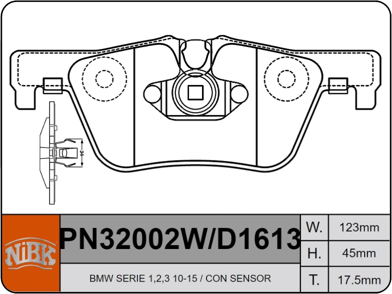 Producto NiBK PN32002W