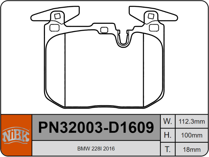 Producto NiBK PN32003