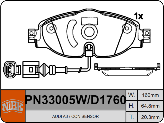 Producto NiBK PN33005W