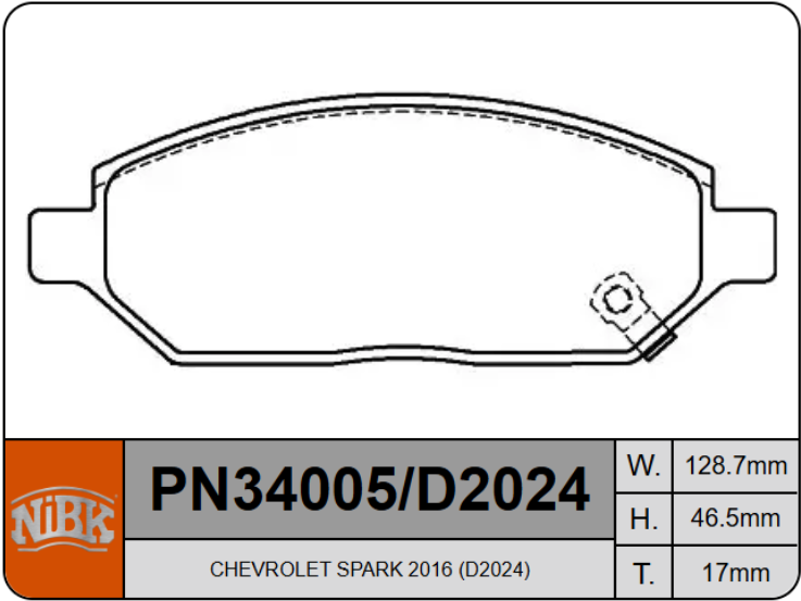 Producto NiBK PN34005