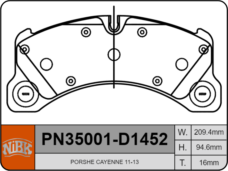 Producto NiBK PN35001