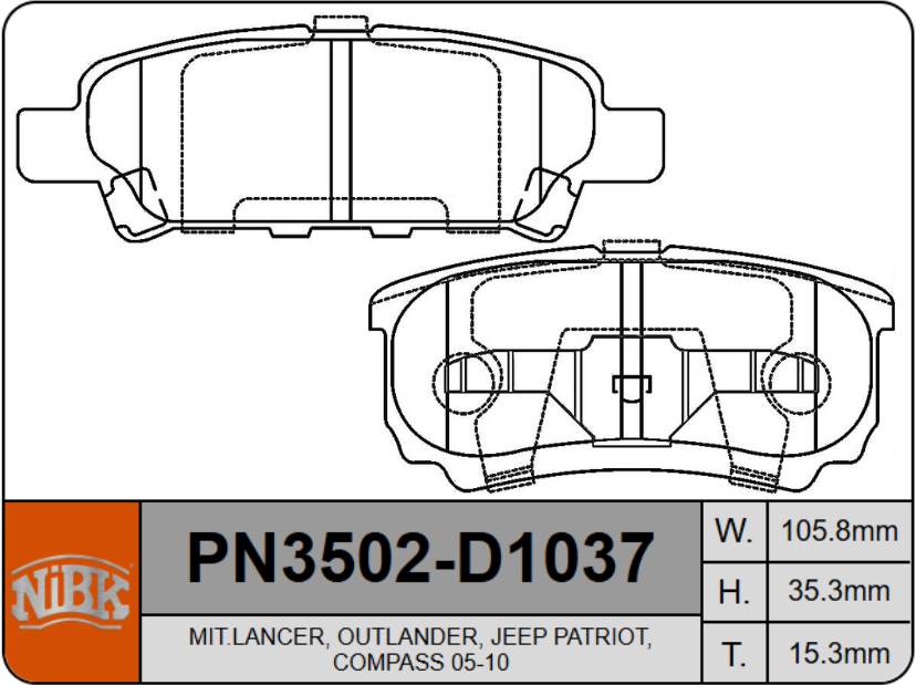 Producto NiBK PN3502