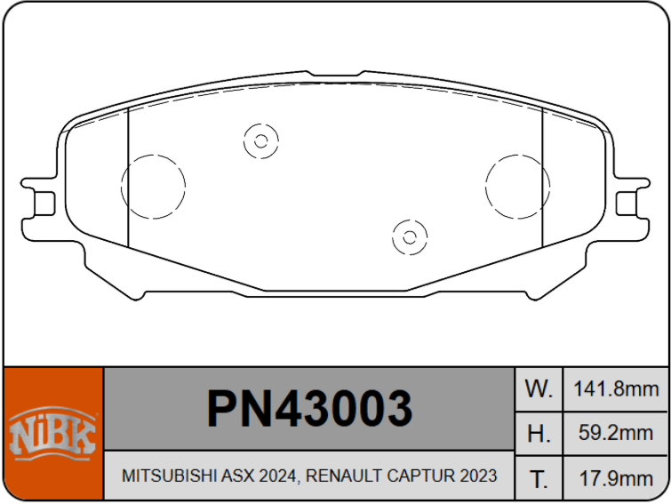 Producto NiBK PN43003