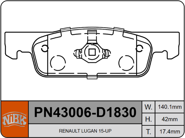 Producto NiBK PN43006
