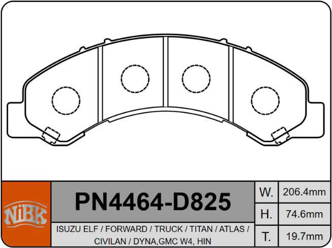 Producto NiBK PN4464