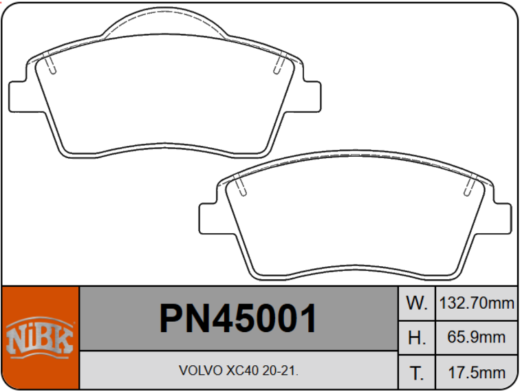 Producto NiBK PN45001