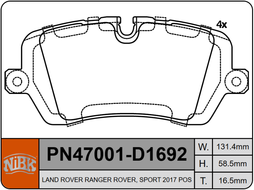 Producto NiBK PN47001