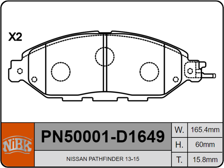 Producto NiBK PN50001