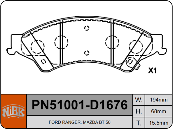 Producto NiBK PN51001