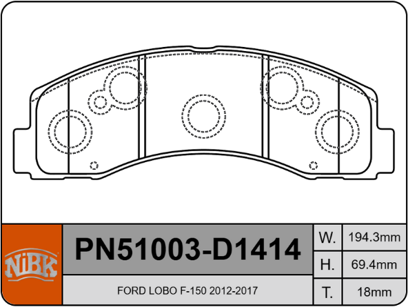 Producto NiBK PN51003