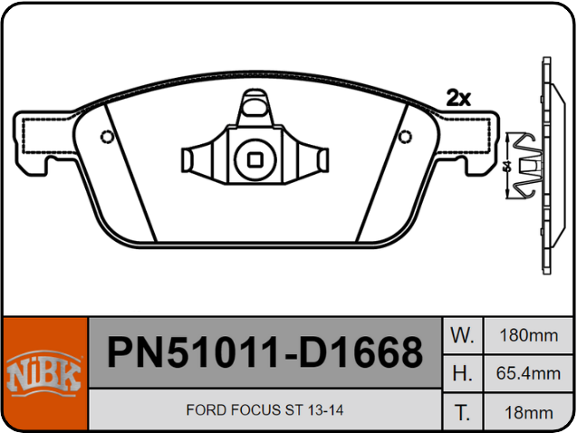 Producto NiBK PN51011