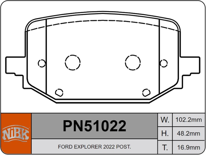 Producto NiBK PN51022