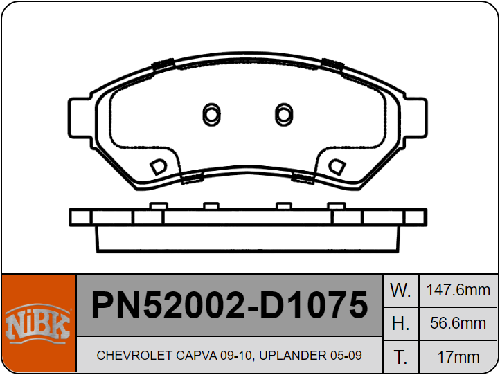 Producto NiBK PN52002