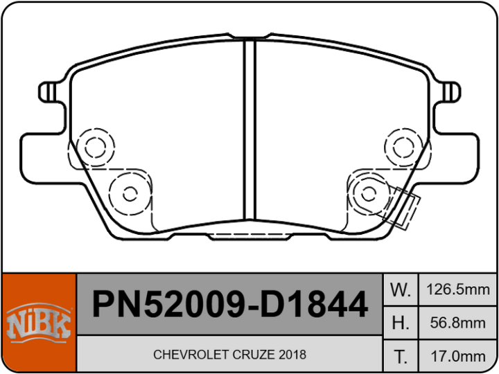 Producto NiBK PN52009