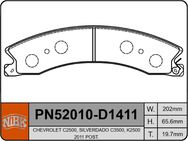 Producto NiBK PN52010
