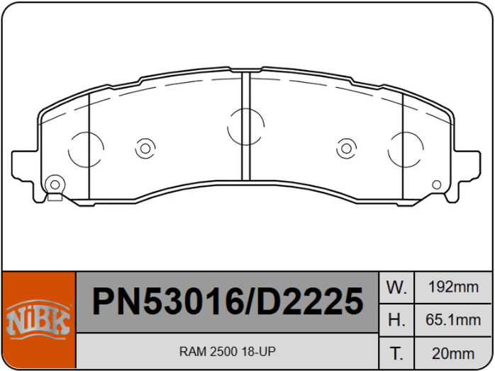 Producto NiBK PN53016